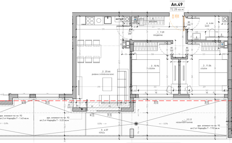 Продава 3-СТАЕН, гр. София, Малинова долина, снимка 4 - Апартаменти - 52985562