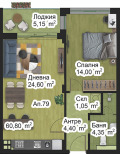 Продава 2-СТАЕН, гр. Пловдив, Западен, снимка 3