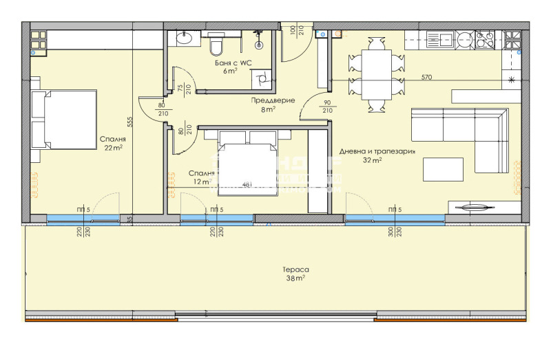 Продава  3-стаен град Пловдив , Кършияка , 151 кв.м | 62337337 - изображение [2]