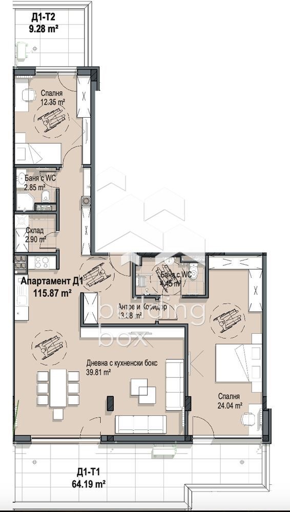 Продава  3-стаен град София , Кръстова вада , 139 кв.м | 42541173 - изображение [10]