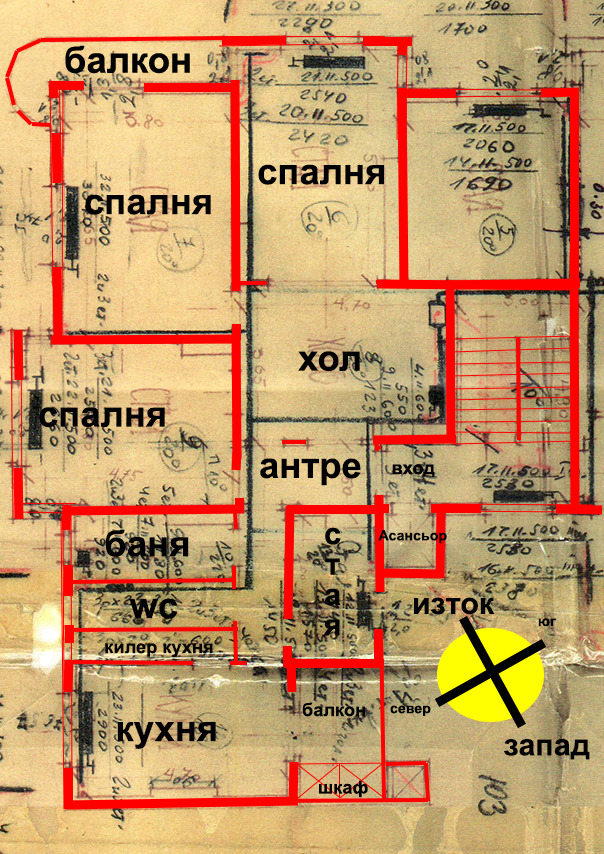 Продава МНОГОСТАЕН, гр. София, Център