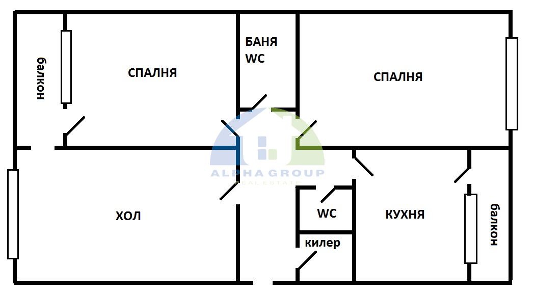 Продава 3-СТАЕН, гр. София, Света Троица, снимка 3 - Апартаменти - 53963384