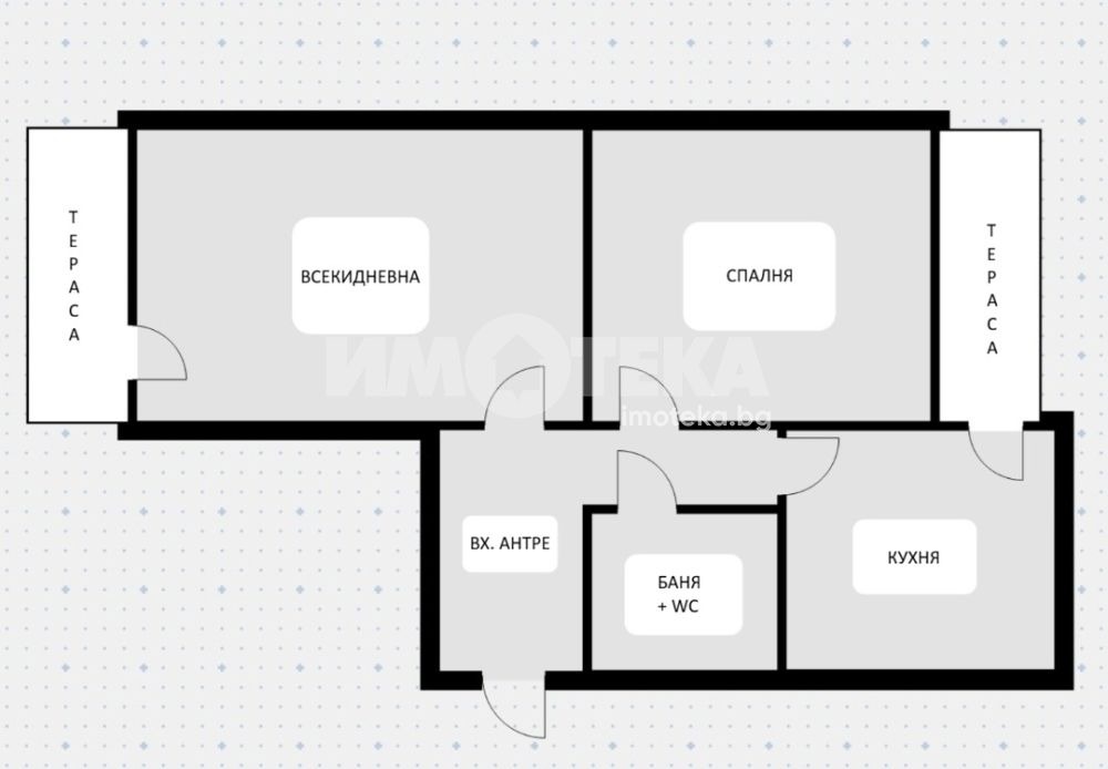 Продава 3-СТАЕН, гр. София, Дианабад, снимка 4 - Апартаменти - 55123815