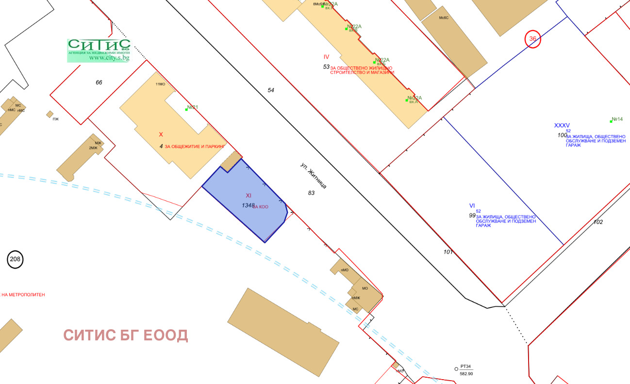 Продава ПАРЦЕЛ, гр. София, Славия, снимка 2 - Парцели - 48332710