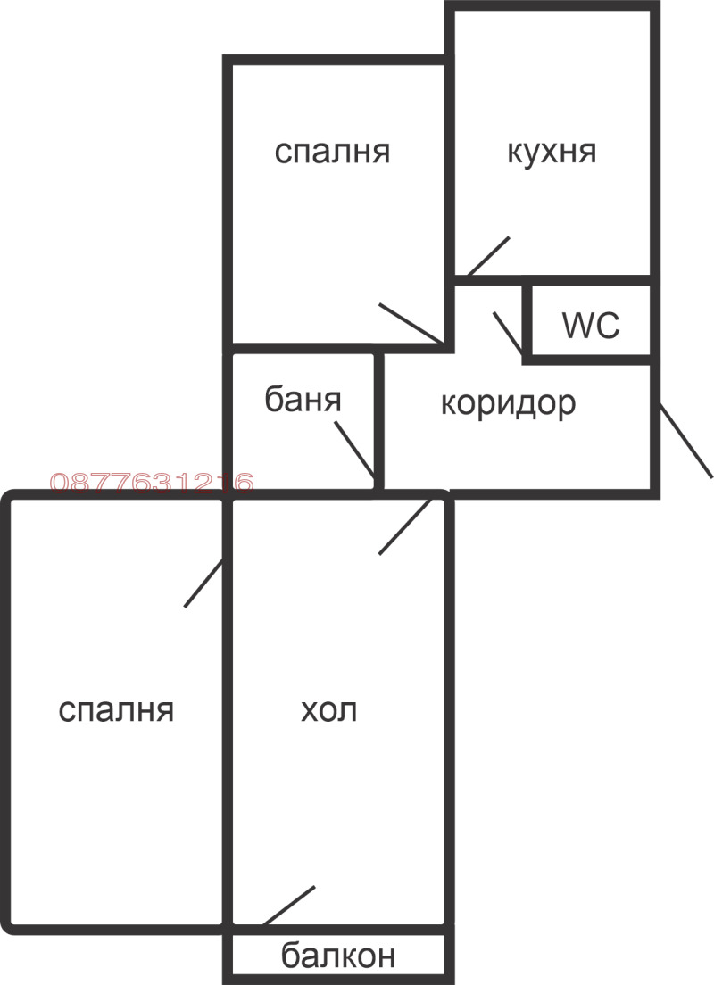 Продава 3-СТАЕН, гр. София, Младост 1, снимка 17 - Aпартаменти - 48086031