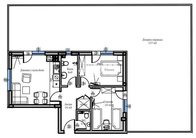 Продава  3-стаен град Пловдив , Христо Смирненски , 201 кв.м | 40523568 - изображение [2]