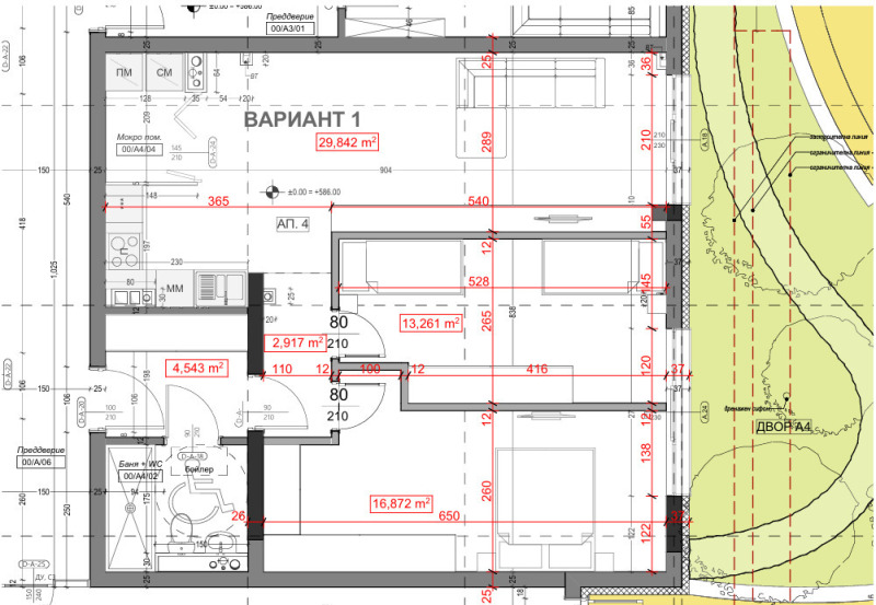 Продается  2 спальни София , Малинова долина , 106 кв.м | 74819322 - изображение [7]