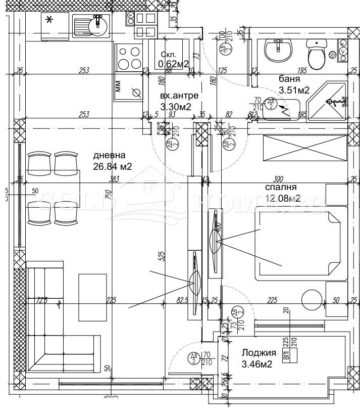 Продава 2-СТАЕН, гр. Пловдив, Остромила, снимка 2 - Апартаменти - 53045882