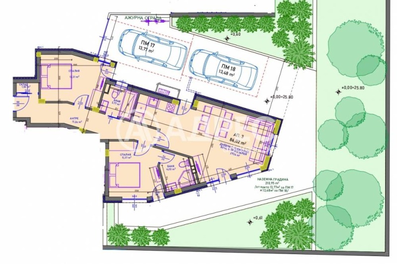 Продава 3-СТАЕН, гр. Бургас, Сарафово, снимка 2 - Апартаменти - 53164505