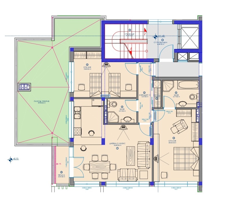 Продава 3-СТАЕН, гр. София, Манастирски ливади, снимка 4 - Aпартаменти - 49529323