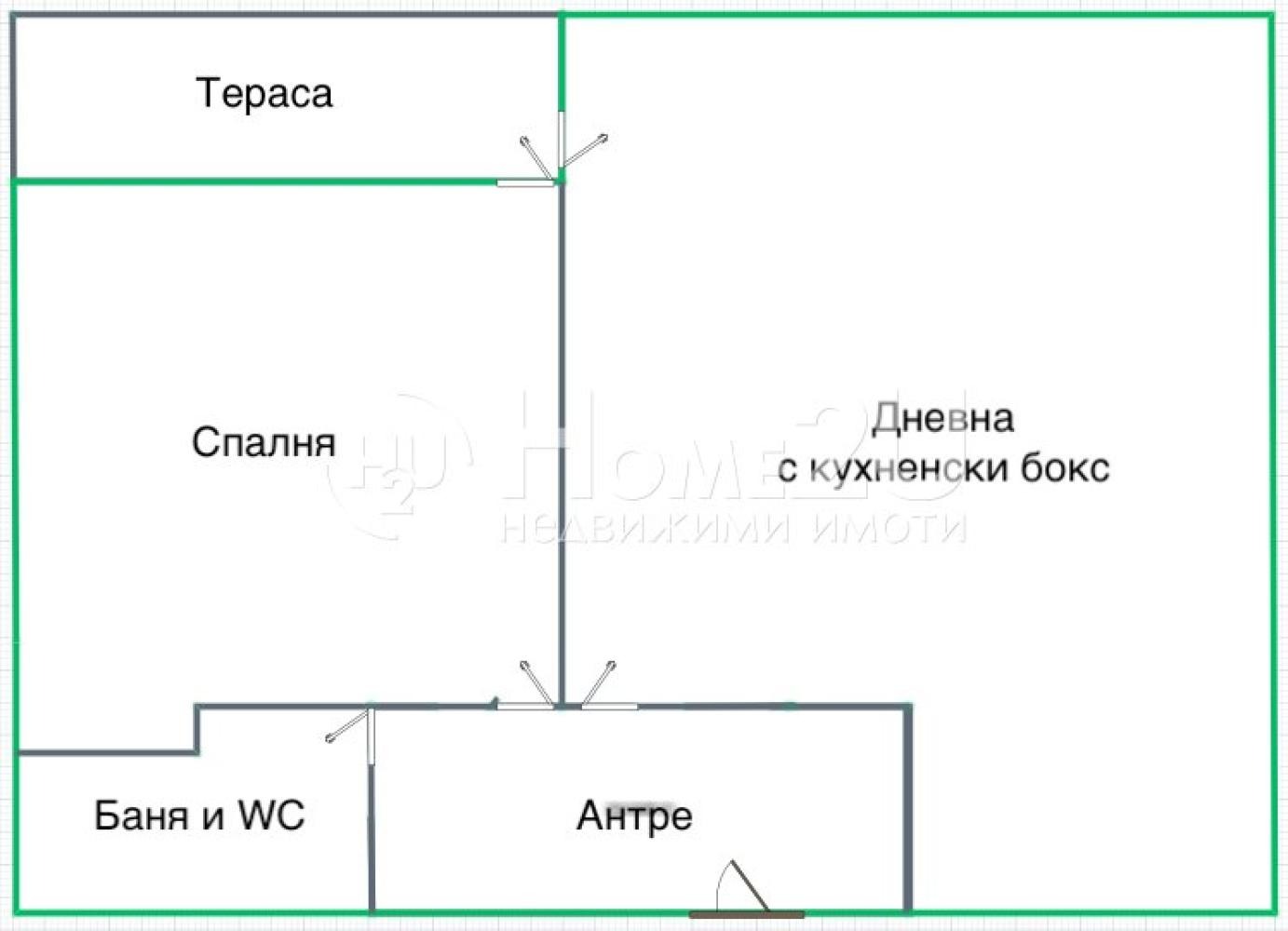 Продава 2-СТАЕН, гр. Варна, Конфуто, снимка 9 - Апартаменти - 54325249