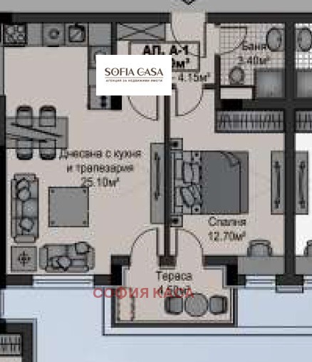 De vânzare  1 dormitor regiunea Sofia , Gara Elin Pelin , 66 mp | 66785530 - imagine [17]