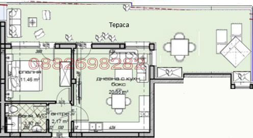 Продава 2-СТАЕН, гр. Варна, Изгрев, снимка 5 - Апартаменти - 52796319