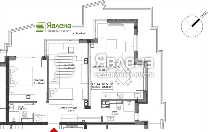 Продава 3-СТАЕН, гр. София, Бъкстон, снимка 17 - Апартаменти - 53078744