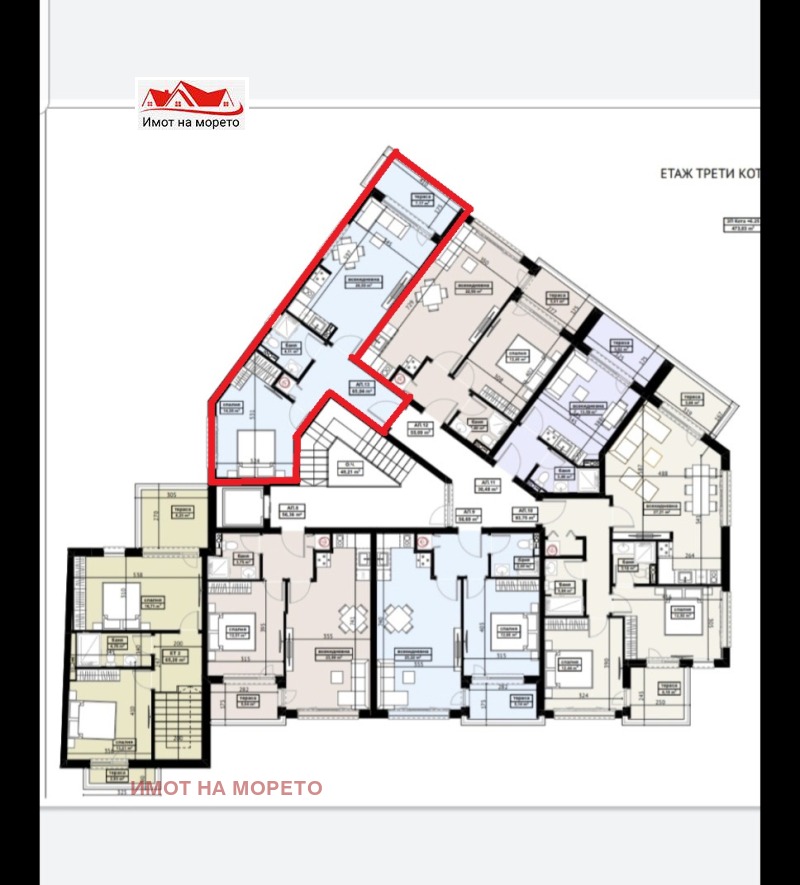 Zu verkaufen  1 Schlafzimmer region Burgas , Zarewo , 73 qm | 71484204 - Bild [5]