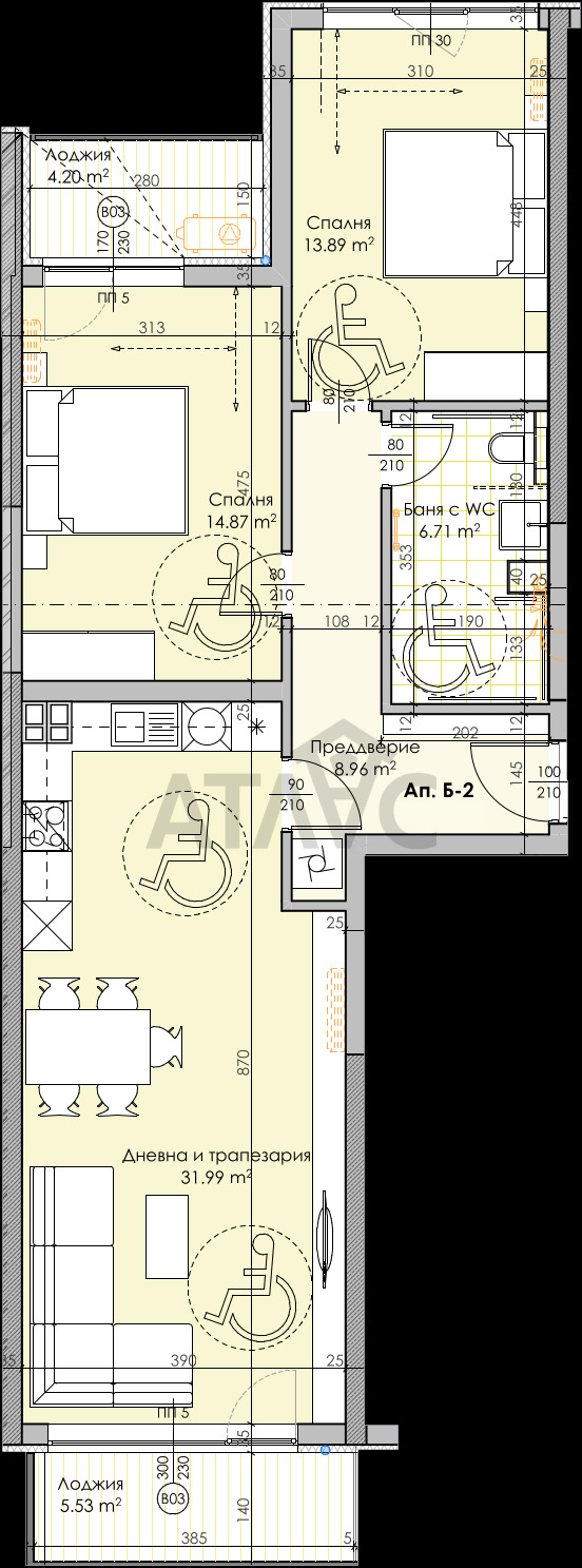 Продается  2 спальни Пловдив , Кършияка , 120 кв.м | 50710303 - изображение [14]