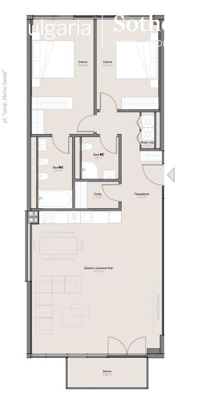 For Sale  2 bedroom Sofia , Oborishte , 145 sq.m | 36553211 - image [15]