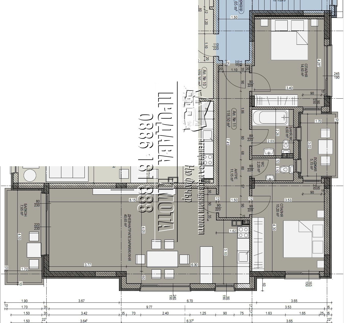 Продава 3-СТАЕН, гр. София, Горубляне, снимка 2 - Апартаменти - 53595910
