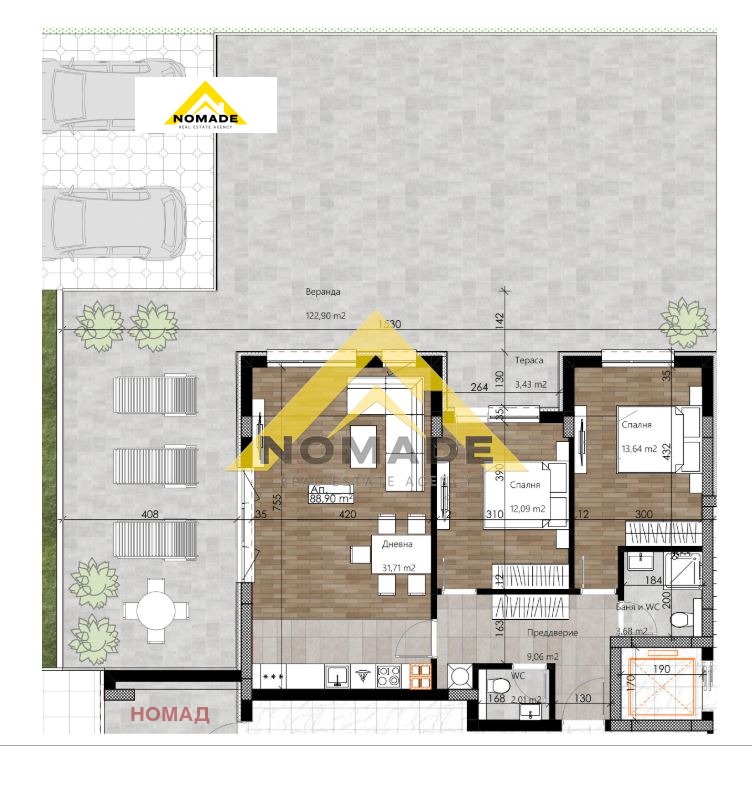 Продава 3-СТАЕН, гр. Пловдив, Остромила, снимка 13 - Апартаменти - 50480430