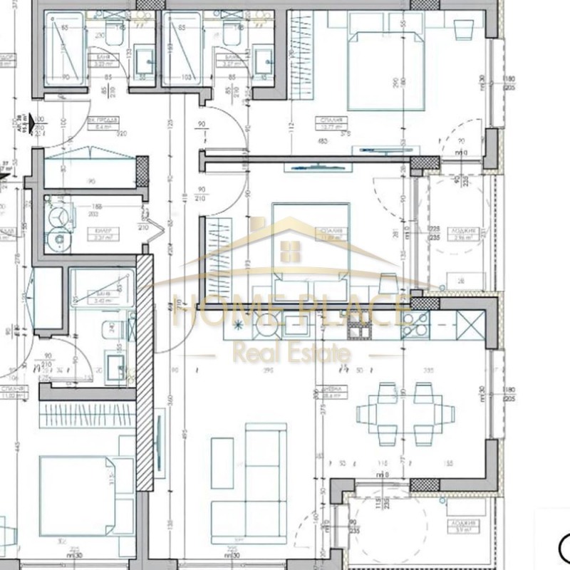 Продава 3-СТАЕН, град Варна, Възраждане 1 • 168000 € / 328579.44 лв. • 58615719 1