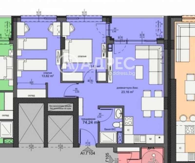 Продава 3-СТАЕН, гр. Бургас, Изгрев, снимка 4 - Апартаменти - 53007348