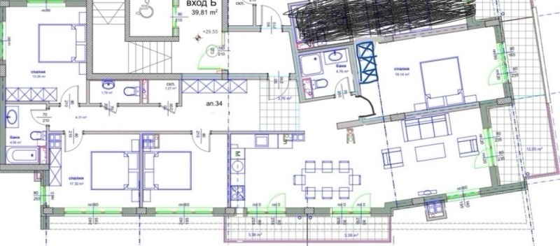 Продава МНОГОСТАЕН, гр. София, Манастирски ливади, снимка 6 - Апартаменти - 53097259