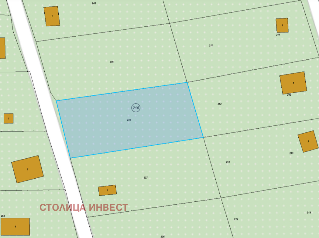 Продава ПАРЦЕЛ, гр. Русе, Долапите