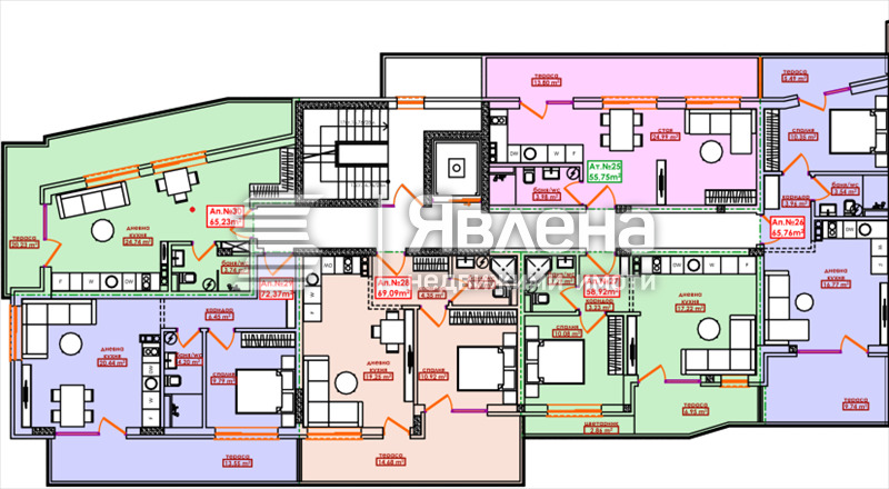 Продава 1-СТАЕН, гр. Бургас, област Бургас, снимка 3 - Апартаменти - 54128853
