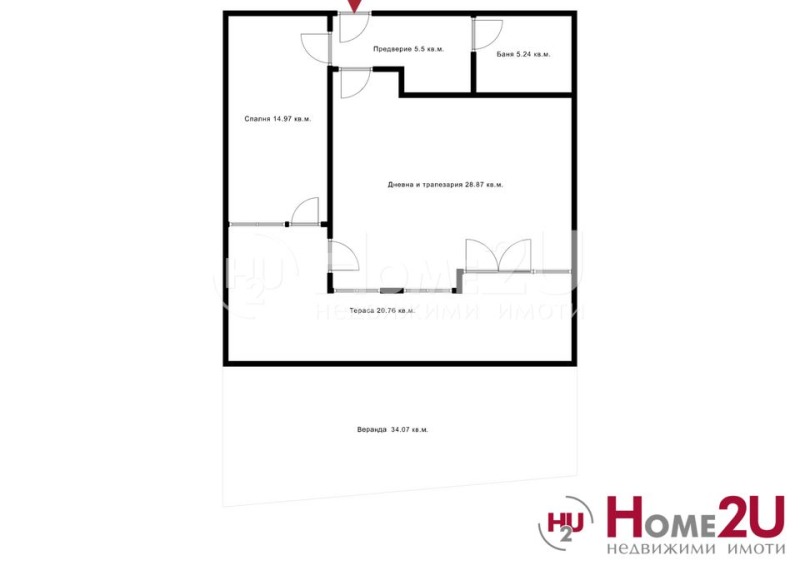 À vendre  1 chambre Plovdiv , Karchiyaka , 105 m² | 72264458 - image [5]