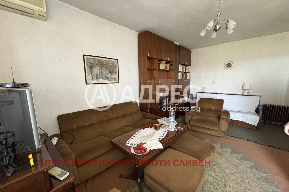 Продава 2-СТАЕН, гр. Сливен, Даме Груев, снимка 2 - Апартаменти - 54618421