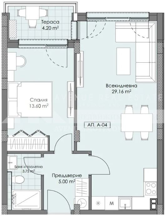 Продава  2-стаен град Пловдив , Остромила , 74 кв.м | 48067674 - изображение [2]