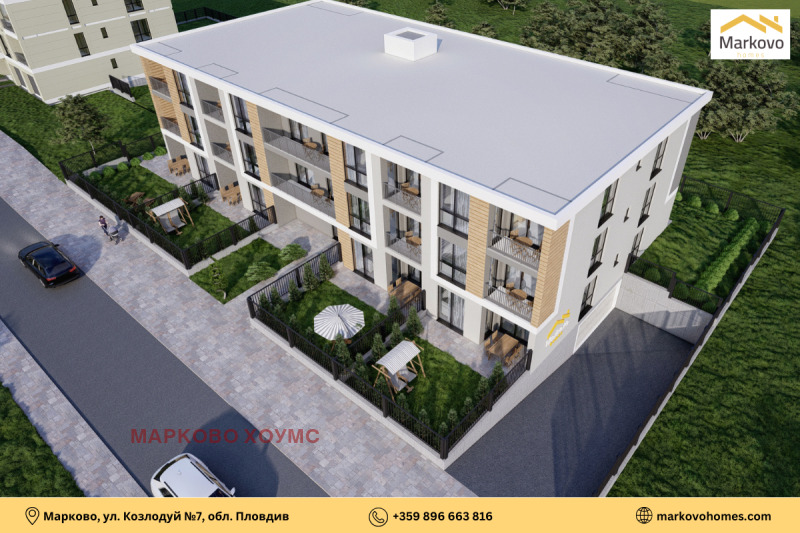 In vendita  1 camera da letto regione Plovdiv , Markovo , 66 mq | 55752352 - Immagine [6]