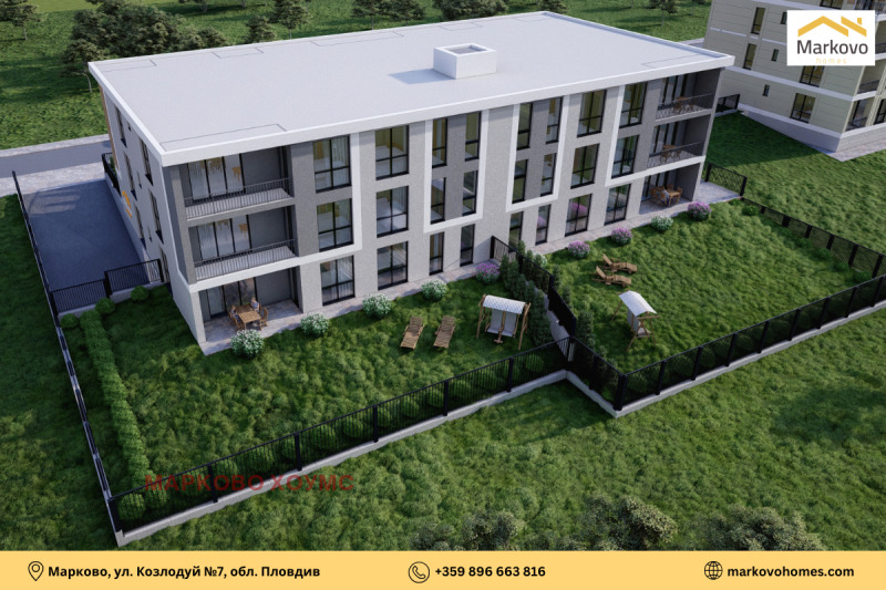 In vendita  1 camera da letto regione Plovdiv , Markovo , 66 mq | 55752352 - Immagine [5]