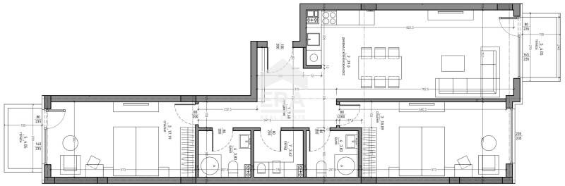 Продава 3-СТАЕН, гр. София, Малинова долина, снимка 3 - Aпартаменти - 47529552