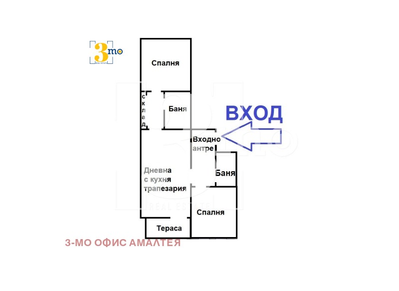 Na prodej  2 ložnice Sofia , Zona B-19 , 105 m2 | 11685218 - obraz [2]