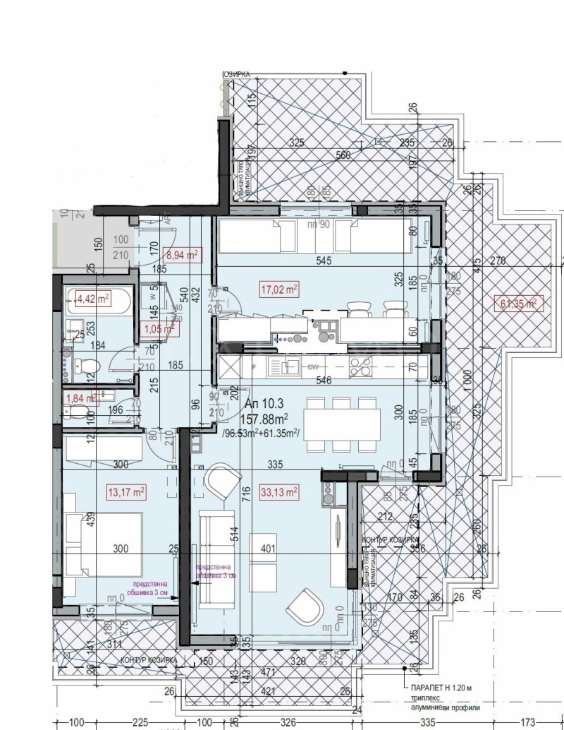 Продава 3-СТАЕН, гр. София, Бъкстон, снимка 14 - Апартаменти - 52358619