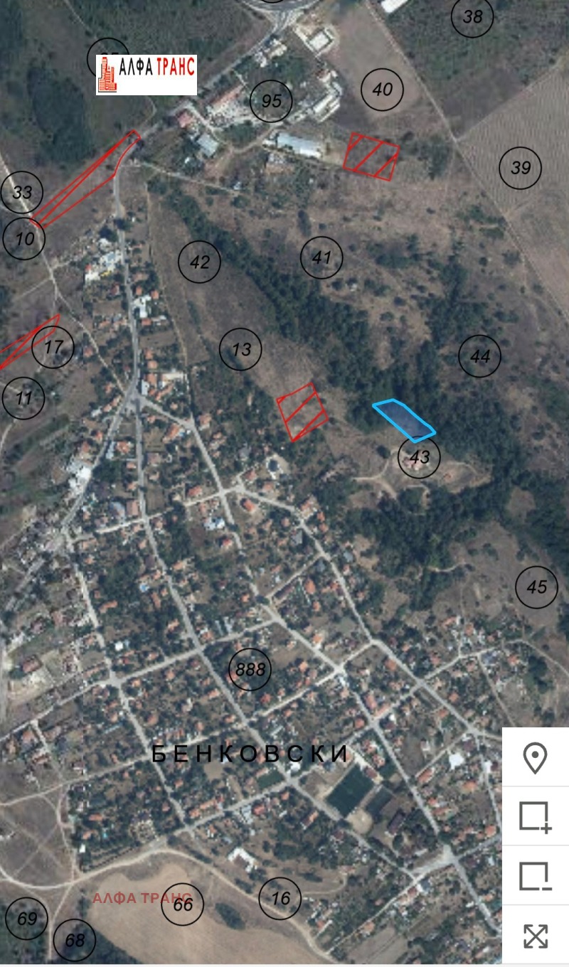 Продава ЗЕМЕДЕЛСКА ЗЕМЯ, с. Бенковски, област Варна, снимка 3 - Земеделска земя - 53113346