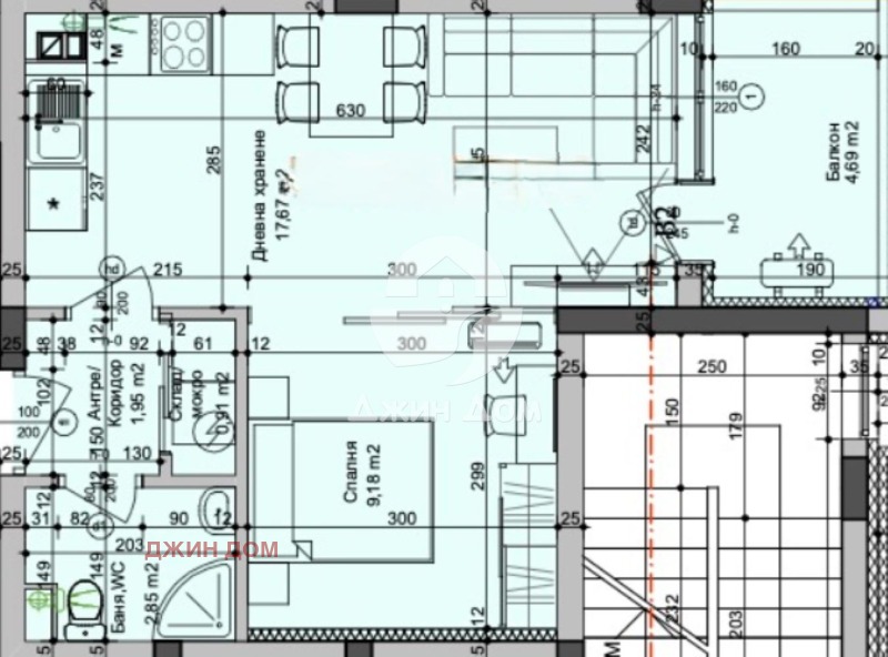 Продава 1-СТАЕН, гр. Бургас, област Бургас, снимка 4 - Апартаменти - 52845745