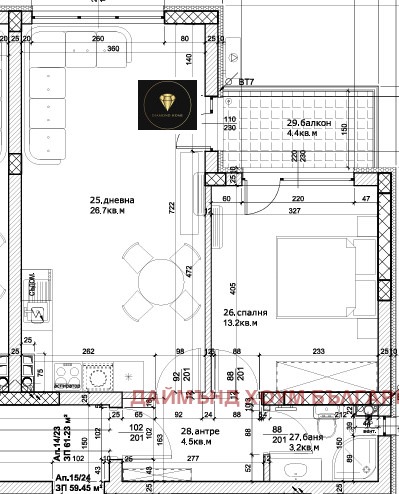 Продава 2-СТАЕН, гр. Пловдив, Остромила, снимка 2 - Aпартаменти - 49299306