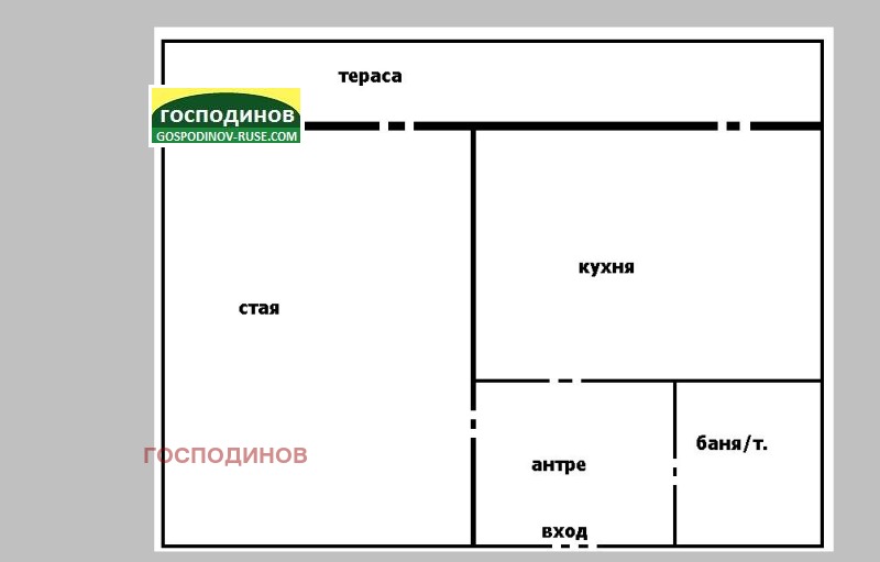 À venda  1 quarto Ruse , Centar , 52 m² | 73387875