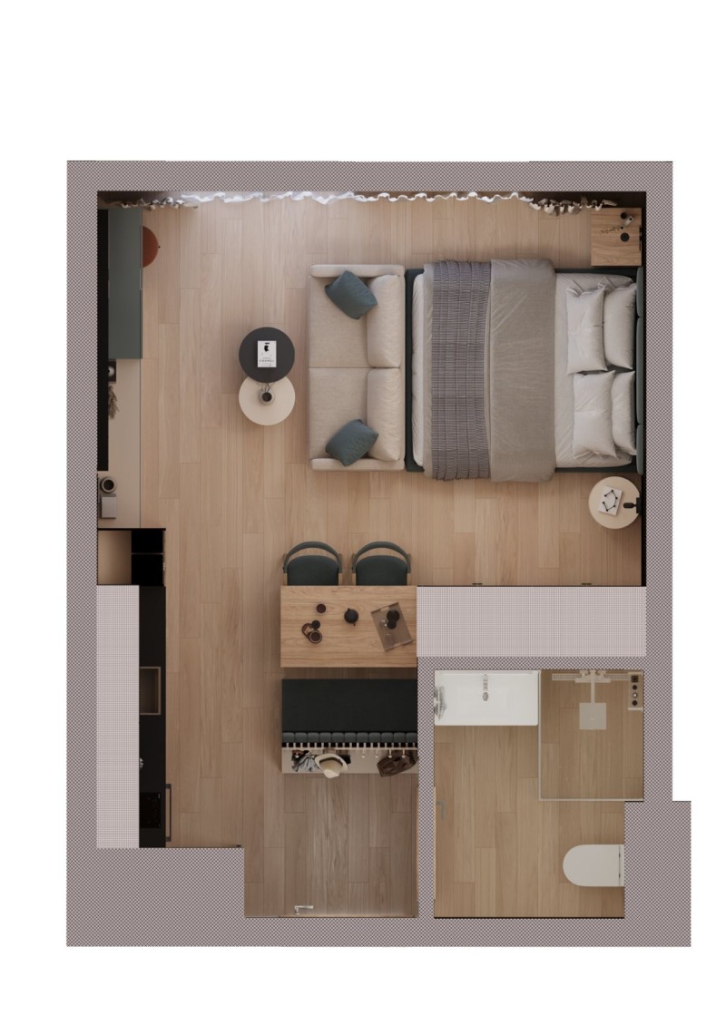 Продава 1-СТАЕН, гр. Свети Влас, област Бургас, снимка 9 - Апартаменти - 52670471