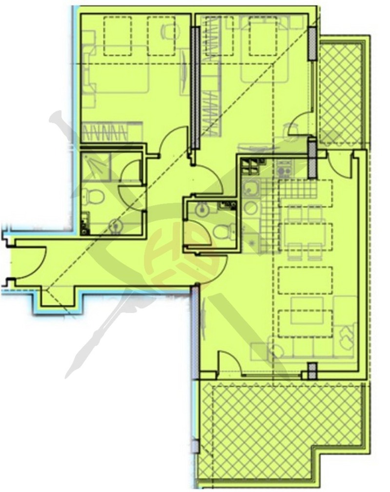 Продава  3-стаен град София , Студентски град , 100 кв.м | 55073125