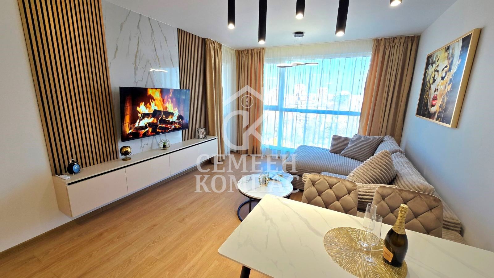 Продава 2-СТАЕН, гр. Пловдив, Кючук Париж, снимка 4 - Апартаменти - 53943823