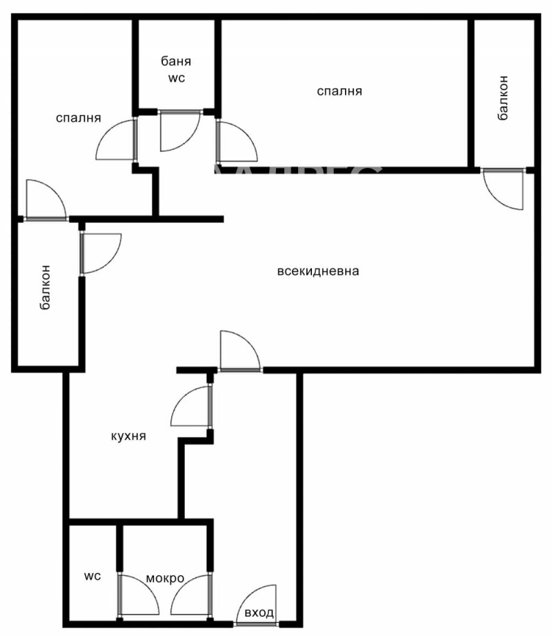 Продается  2 спальни София , Иван Вазов , 99 кв.м | 99375183 - изображение [4]