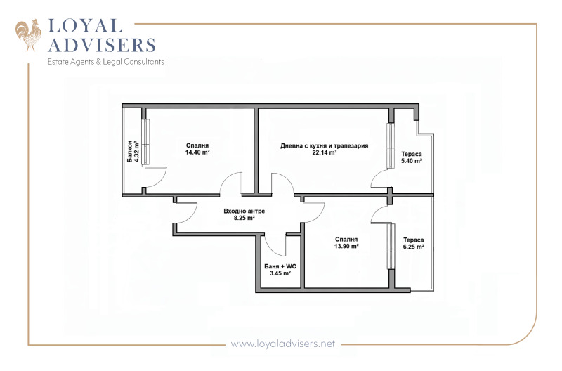 Продава 3-СТАЕН, гр. Добрич, Център, снимка 4 - Апартаменти - 53147832