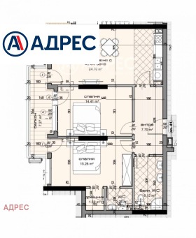 2 bedroom Mladost 1, Varna