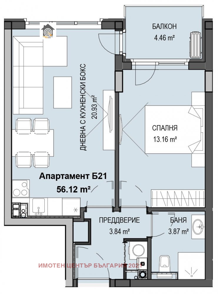 Te koop  1 slaapkamer Sofia , Krastova vada , 65 m² | 41639374 - afbeelding [3]