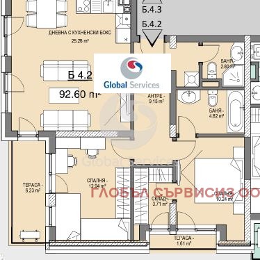 Eladó  2 hálószobás Sofia , Vitosa , 106 négyzetméter | 67954631
