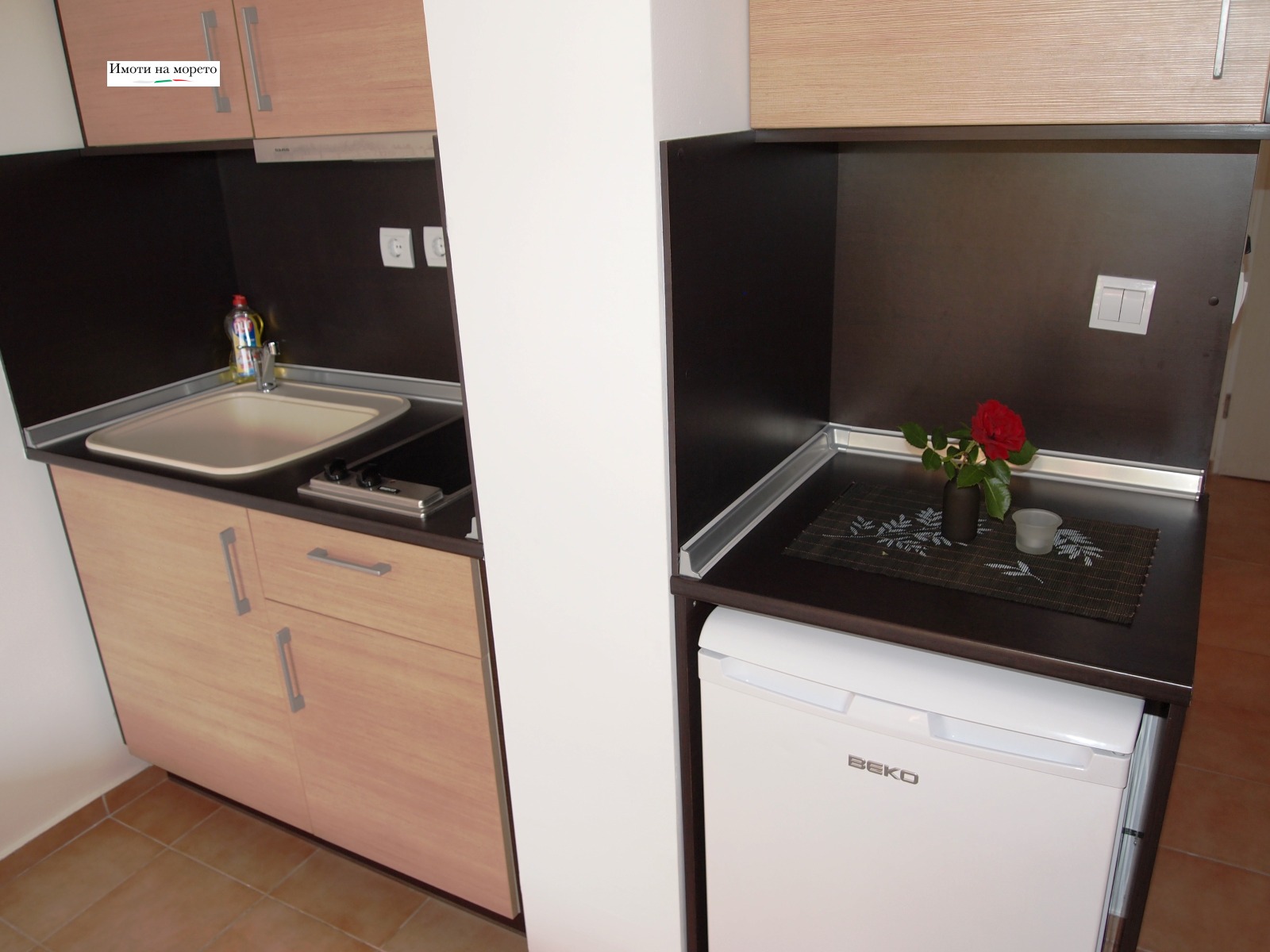 Продава 1-СТАЕН, гр. Ахелой, област Бургас, снимка 3 - Апартаменти - 55523346