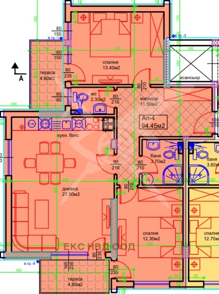 Til salg  2 soveværelser region Plovdiv , Asenovgrad , 110 kvm | 25150091